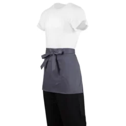 Tablier Serveur Court Whites Gris Anthracite - Whites Chefs Clothing