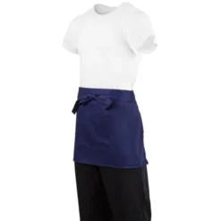 Tablier Serveur Court Whites Bleu Marine - Whites Chefs Clothing