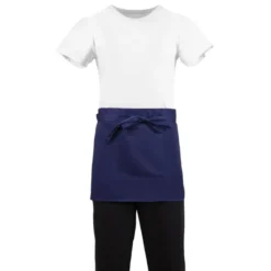 Tablier Serveur Court Whites Bleu Marine - Whites Chefs Clothing