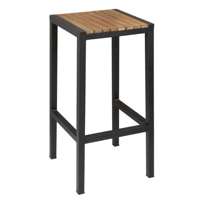 Tabouret Carré de Bar - Hauteur 750 mm - Lot de 2 - Bolero