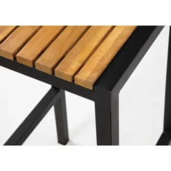 Tabouret Carré de Bar - Hauteur 750 mm - Lot de 2 - Bolero