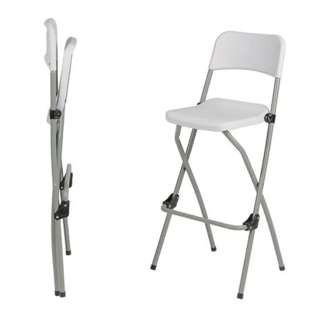 Tabourets Hauts Pliants - Lot de 2 - Bolero