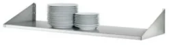 Étagère en acier inoxydable pour Assiette 1000 x 200 - Bartscher