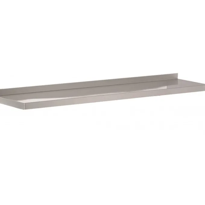Étagère murale 1600x355x27 en Acier Inoxydable - Bartscher