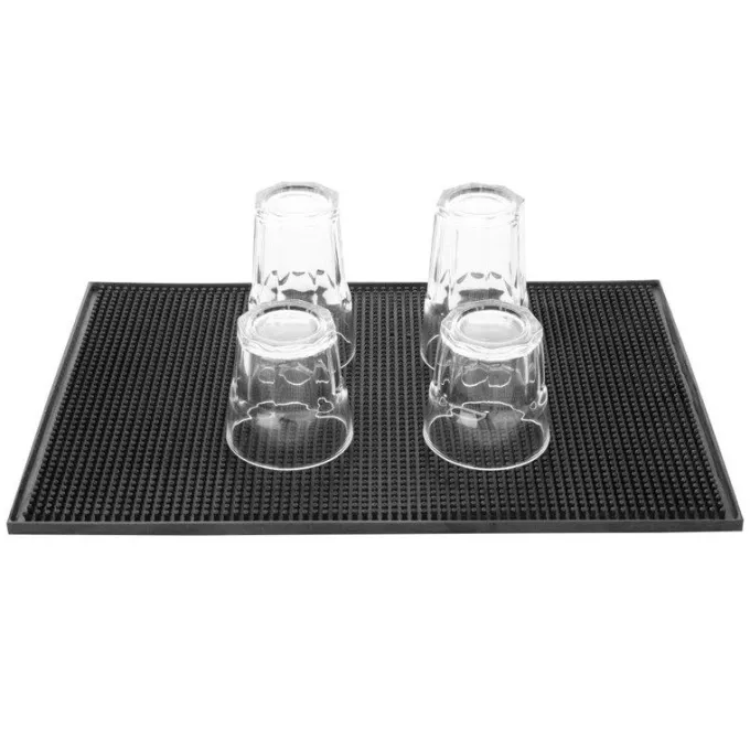 Tapis de Bar Professionnel en Caoutchouc 450 x 300 mm - Olympia