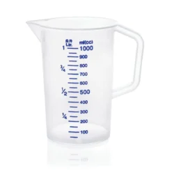 Tasse a mesurer en Polypropylène 1 L H 160 mm Ø 115 mm - Was Germany