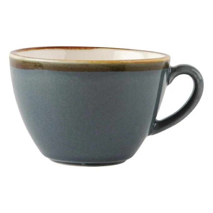 Tasse couleur océan Kiln Olympia 340ml - Lot de 6