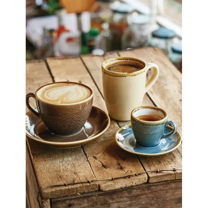Tasse couleur sable Kiln Olympia 228ml - Lot de 6