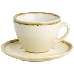 Tasse couleur sable Kiln Olympia 228ml - Lot de 6