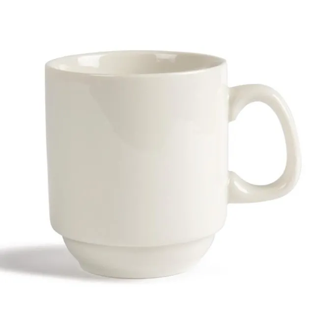 Tasse Empilable Ivory 285ml Lot de 12 Olympia