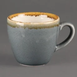 Tasse à expresso couleur océan Kiln Olympia 85ml - Lot de 6