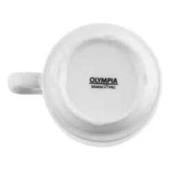 Tasse à expresso empilable blanche Olympia - Boite de 12