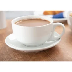 Tasses à cappuccino blanches 284ml Olympia - Vendues par 12