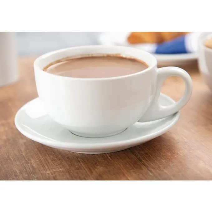 Tasses à cappuccino blanches 284ml Olympia - Vendues par 12