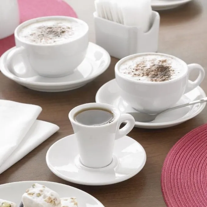Tasses à cappuccino blanches 284ml Olympia - Vendues par 12