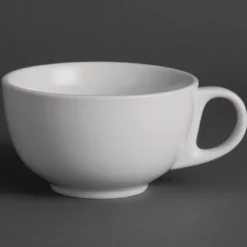 Tasses à cappuccino en porcelaine blanche 425 ml Olympia - Vendues par 12