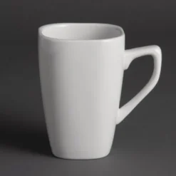 Tasses Carrées Arrondies 284ml Lot de 12 Olympia