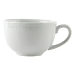 Tasses Elégantes Blanches Whiteware 230ml Lot de 12 Olympia