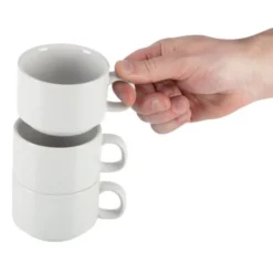 Tasses Empilables 200ml - Lot de 24 - Athena