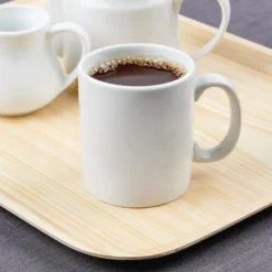 Tasses mugs en porcelaine blanche Athena Hotelware 280 ml - Boite de 12