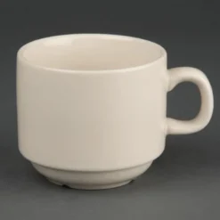 Tasse à Thé Empilable Ivory 206ml - Lot par 12 - Olympia