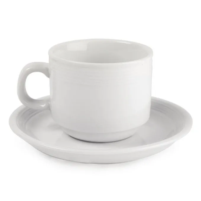 Tasse à Thé Empilable Linear 200 ml - Lot par 12 - Olympia