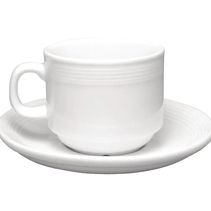 Tasse à Thé Empilable Linear 200 ml - Lot par 12 - Olympia