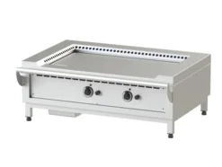 TEPPAN YAKI JUMBO GAZ PORTABLE - ACIER FE 510 - 14 kW - NAYATI
