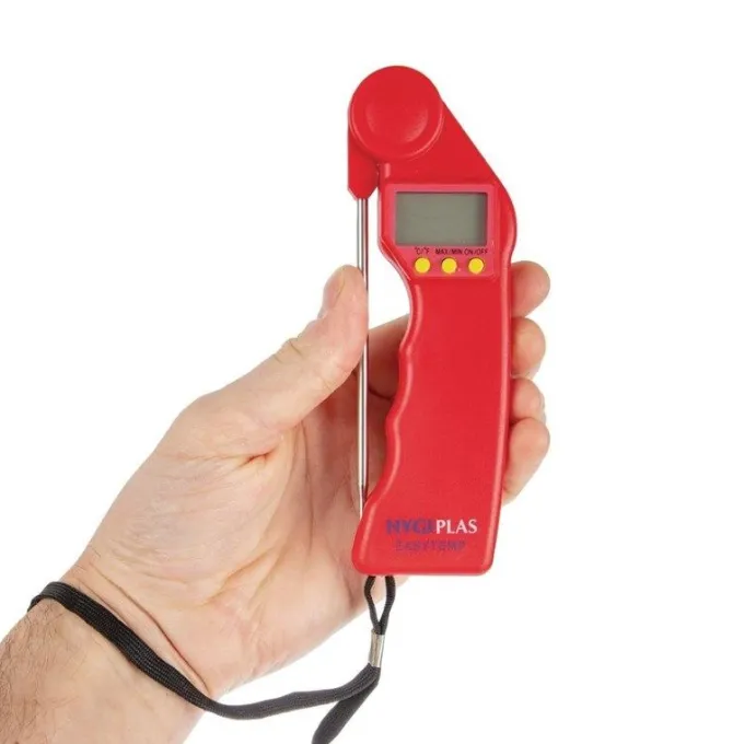 Thermomètre avec sonde pliable Easytemp - Hygiplas