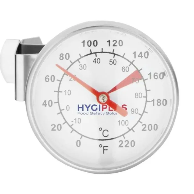 Thermomètre à Café et à Lait 125 mm - Hygiplas