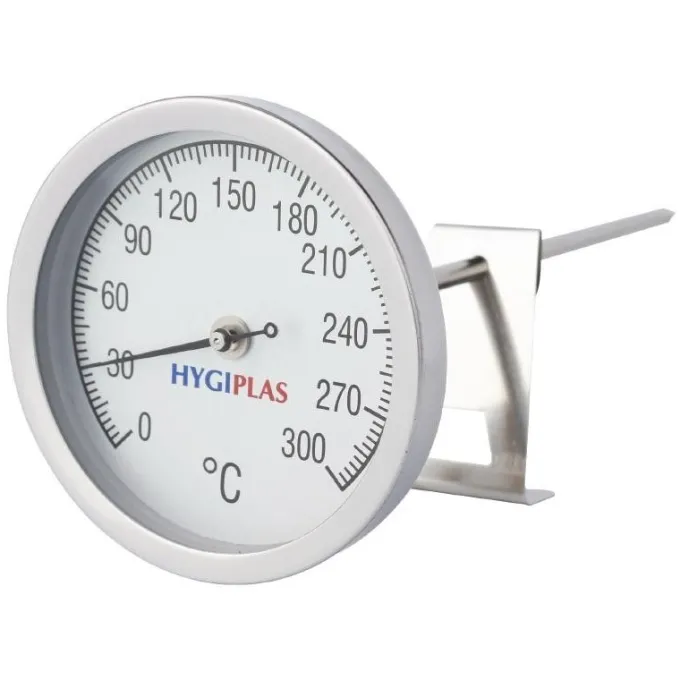 Thermomètre de friture 0°C à + 300° C - Hygiplas