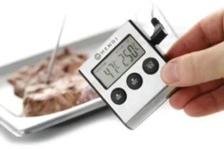Thermomètre/minuteur pour rôtir 65x70x(H)17 mm - Hendi