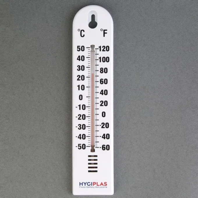 Thermomètre mural - 40°C à + 50°C Hygiplas