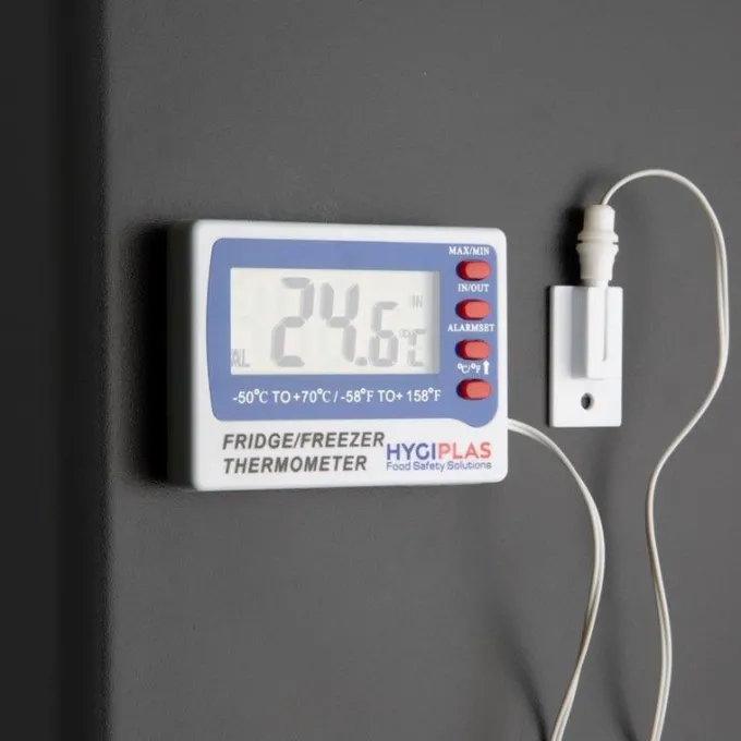 Thermomètre Numérique pour Congélateur et Réfrigérateur - Hygiplas