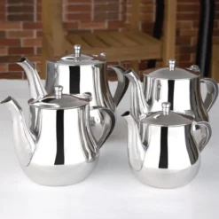 Théière inox miroir marocaine 1 L - Olympia