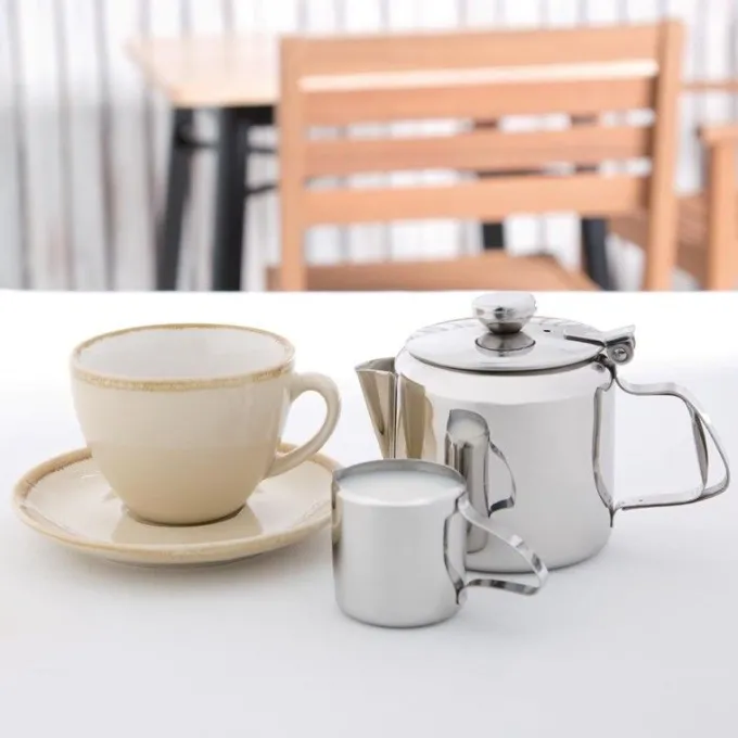Théière Inox Poli 410 ml Concorde - Olympia
