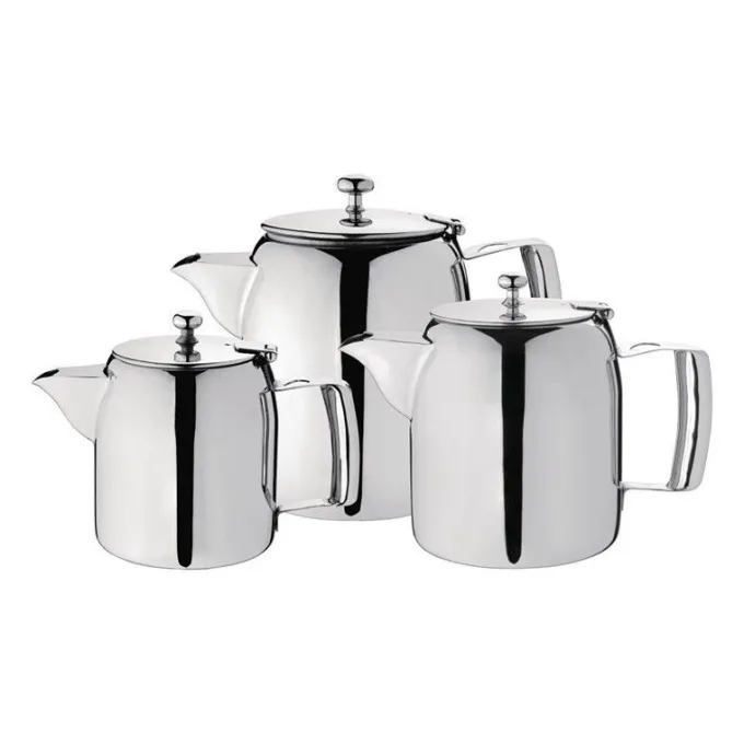 Théière inox poli Olympia Cosmos - 570 ml
