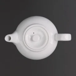 Théières en Porcelaine Blanche 426 ml Olympia - Lot de 4