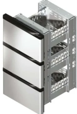Tiroir Inox Arrière Bar 380 x 410 mm - 3 x 1/3 - AFI Collin Lucy