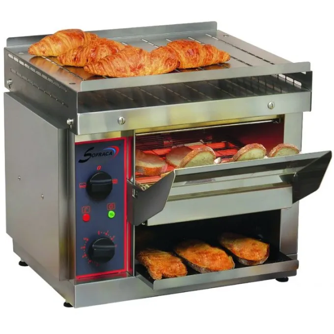 Toaster Convoyeur à Quartz - 2,2 kW - Sofraca