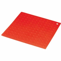 Torchon en Silicone Rouge 17,6 x 17,6 cm - Pujadas