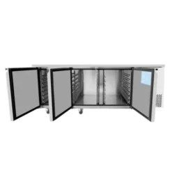 Tour Réfrigéré Positif 3 Portes 400 x 600 - Profondeur 800 - Atosa