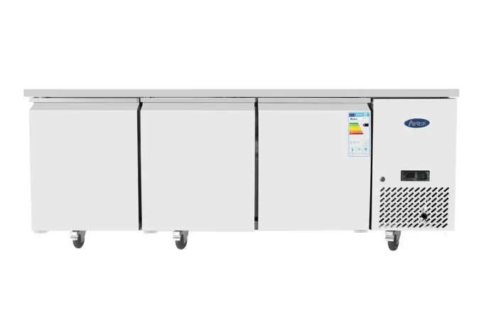 Tour Réfrigéré Positif 3 Portes 400 x 600 - Profondeur 800 - Atosa