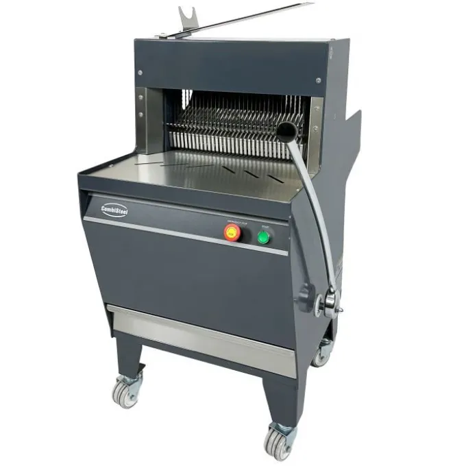 Trancheuse à Pain sur Meuble à Roulettes - 13mm - Combisteel