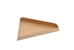 Triangle rainé en carton kraft 22 x 22 cm - 1000 unités - Betik