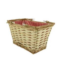 Trotteur rectangle doublure rayé rouge Shiki 38x28 cm - Lot de 20 - Créapak