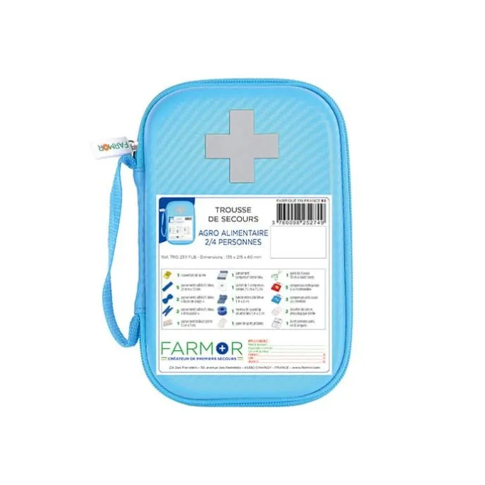Trousse de Secours Agro Alimentaire 2/4 Personnes - Farmor