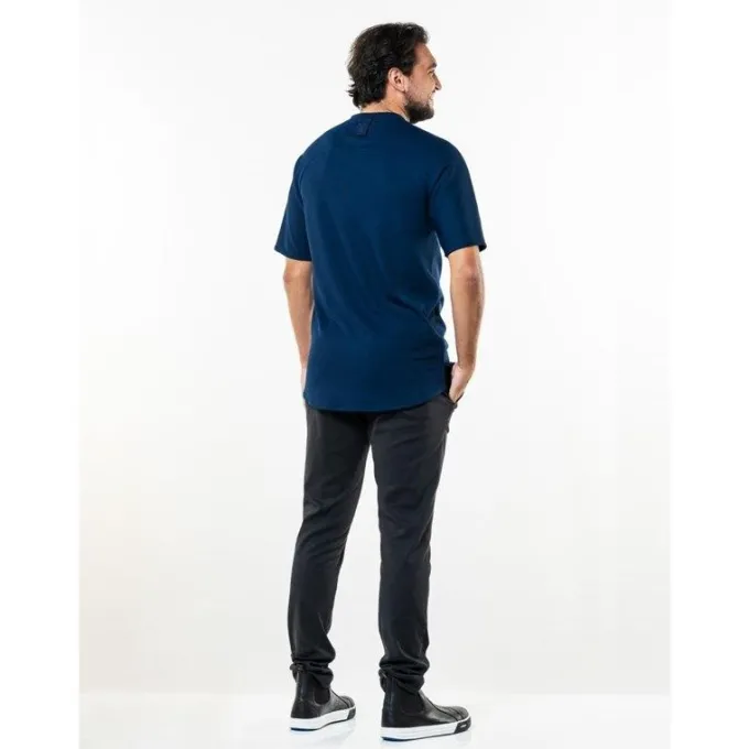 T-shirt Mixte Manches Courtes Valente UFX Marine Taille L - Chaud Devant