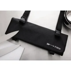 Étui à Couteaux en Tissu Noir avec Sangle - 11 Pièces - Dick