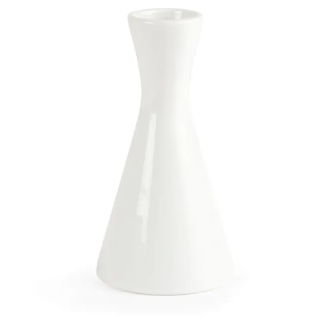 Vases Bouteilles Blancs 140 mm - Lot de 6 - Olympia